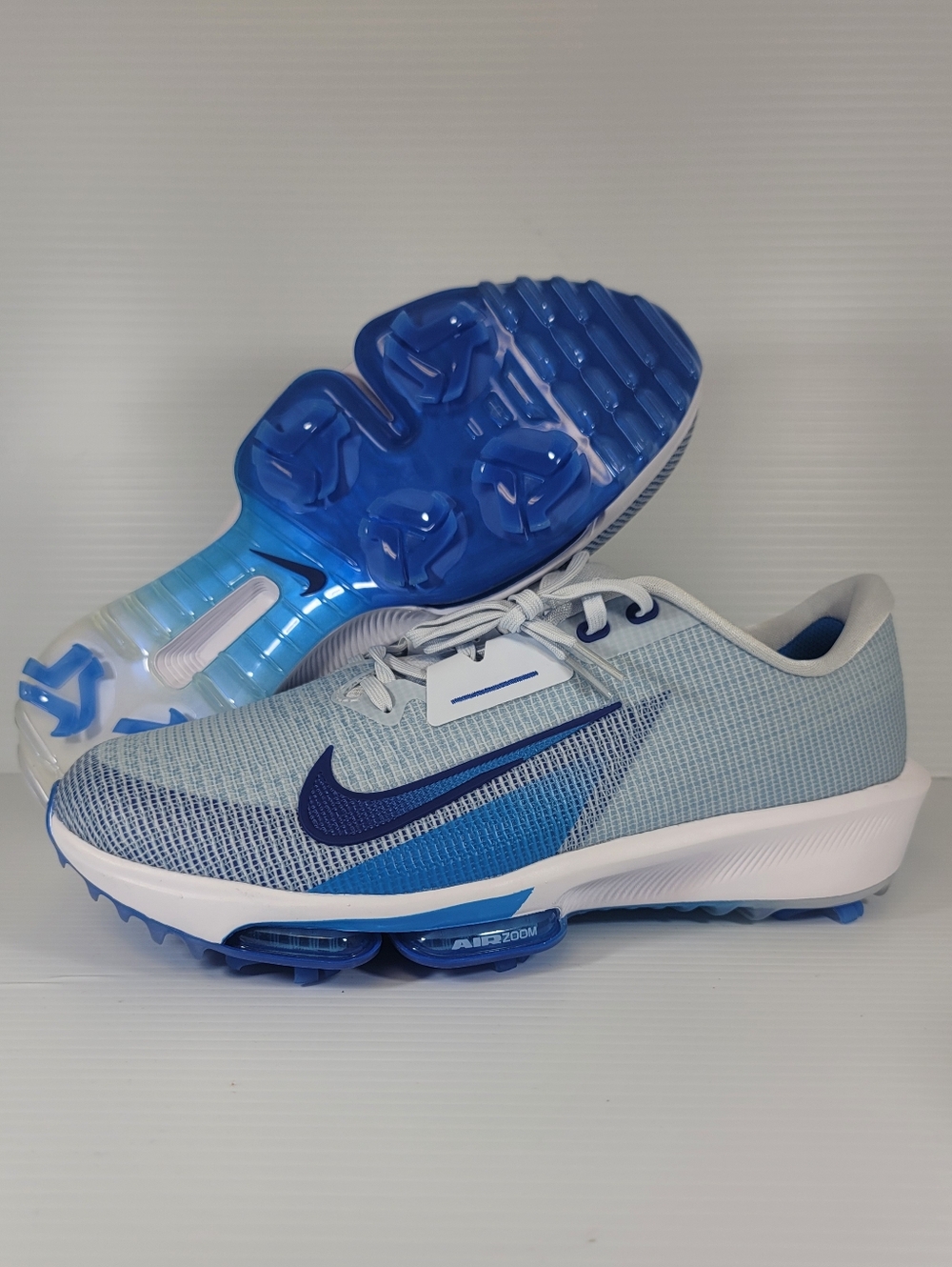 Nike Air Zoom Infinity Tour NEXT% 2 Mens Size 12 Wide Golf Shoes Blue FD0218-001